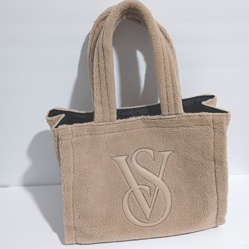 Victoria Secret Sherpa Tote Bag